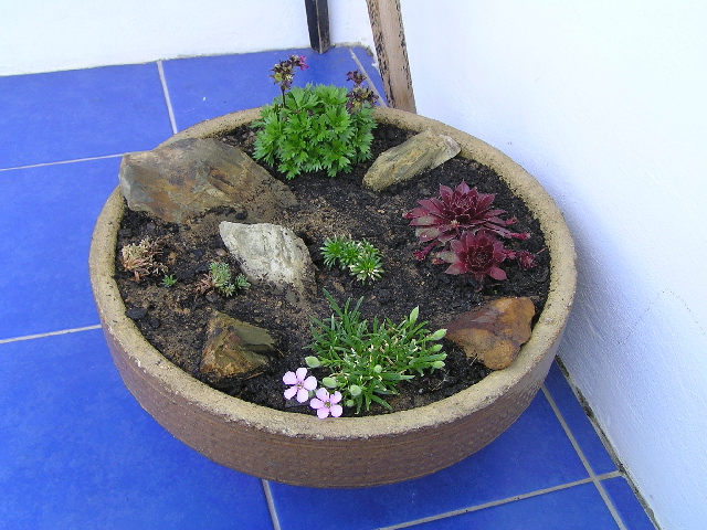 skalka balkon